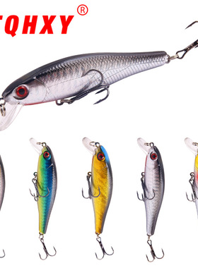 New Luya Bait Mino 8.6cm/9.3g Perch Bait Simulation Hard Ba