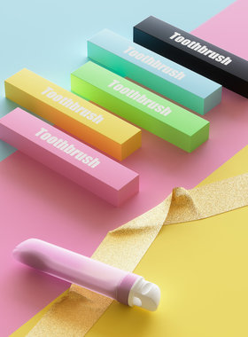 Independently packaged colorful folding fine soft bristles