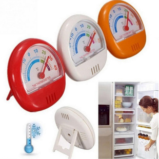 3-color selection refrigerator thermometer, half screen fre