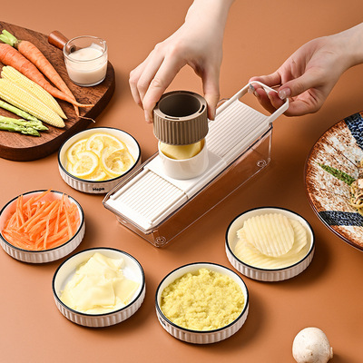 Japanese household vegetable slicer, potato slicer, silk sc