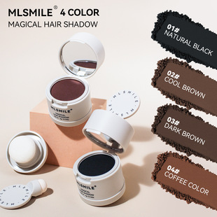 Hairline powder, contouring and shadow powder, filling hair