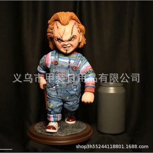 Halloween movie assassin statue decoration resin crafts atm