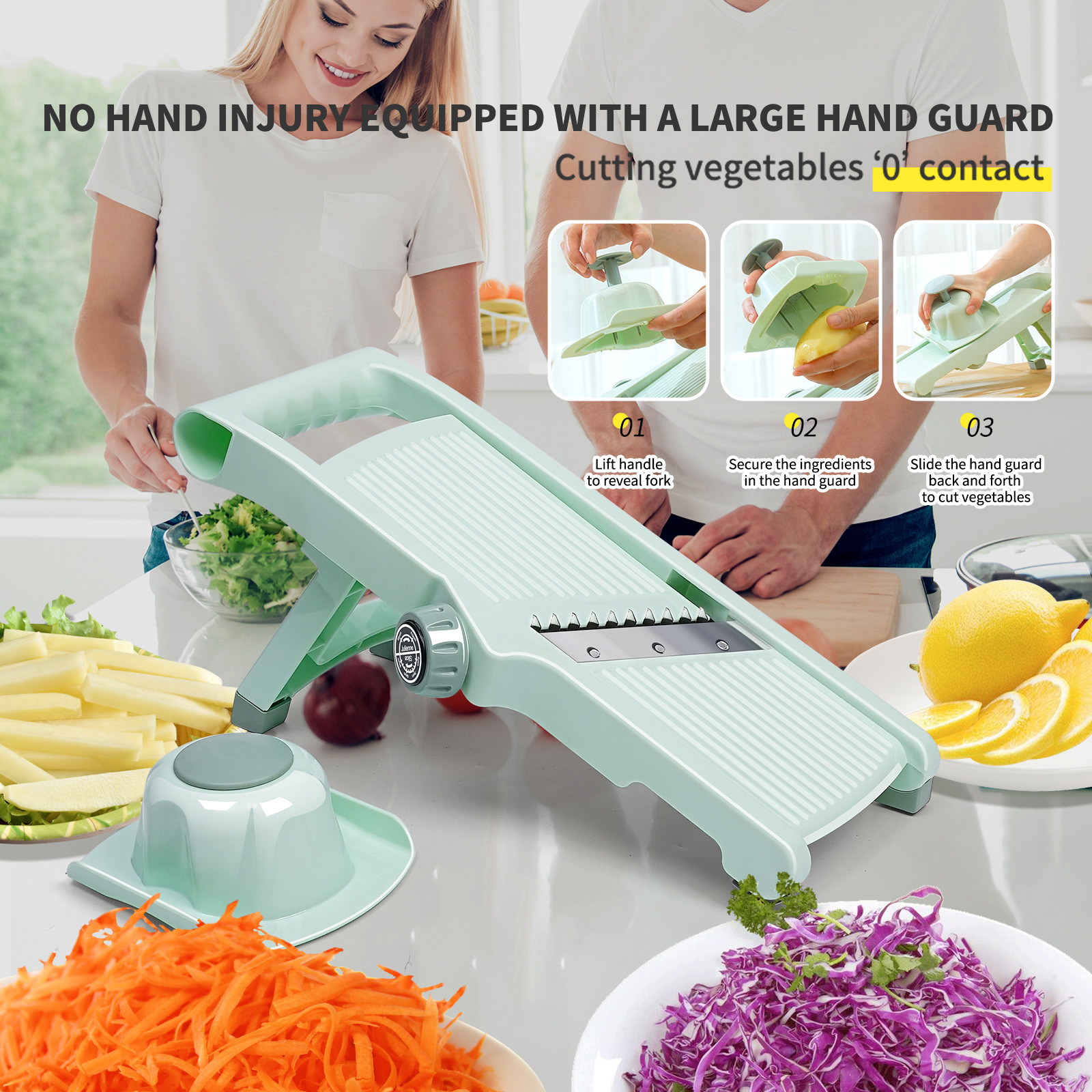 Home multifunctional vegetable slicer, fruit slicer, lemon