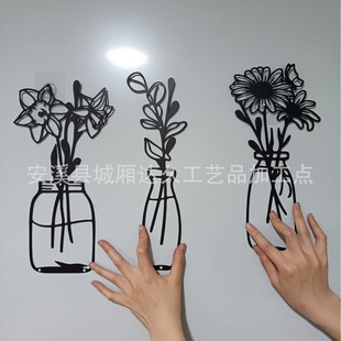 Modern laser cutting wall decoration painting wall hanging