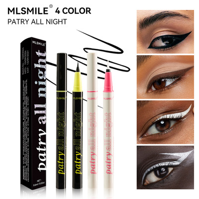 Colorful very thin eyeliner liquid pen waterproof and sweat