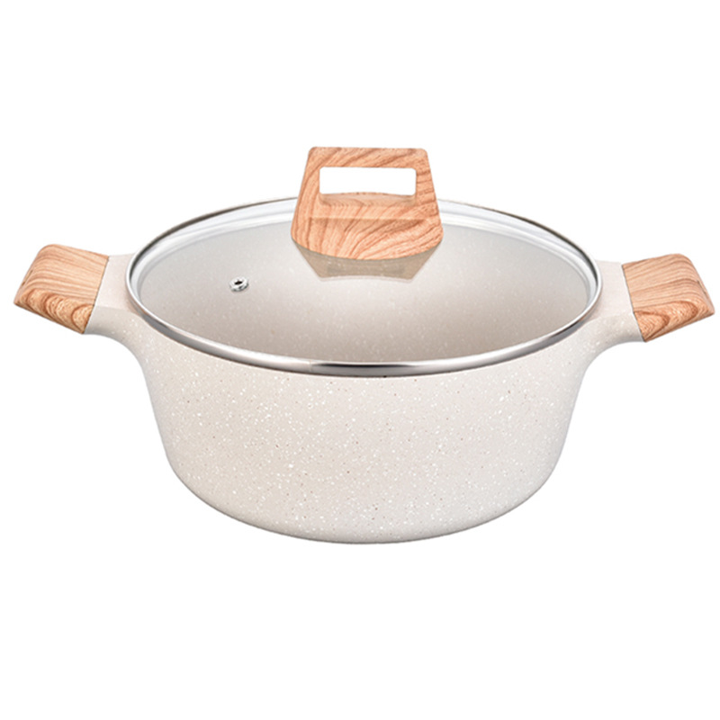 Korean style Maifan Shijia Soup Pot 24CM Double ear Non sti