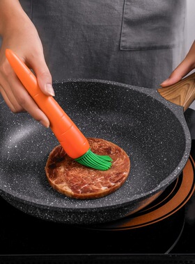 Carrot shaped barbecue oil brush cake brush baking cream br