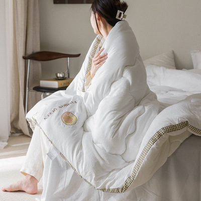 Soybean fiber quilt, core, summer quilt, raw cotton quilt,