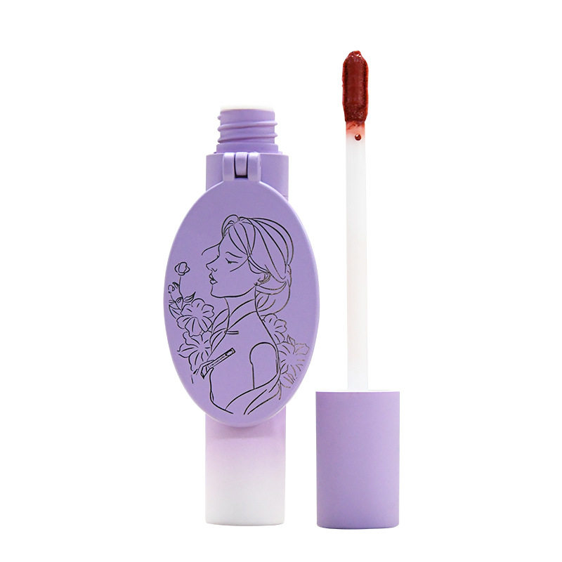 Makeup ELLSR COSMETICS Pink Daiyu Matte Lip Mud Easy to Col