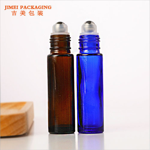 10ml Ball Bottle Glass Essential Oil Bottle Stainless Steel