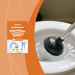JAKEHOE pipeline cleaning powder dissolves food, oil, hair,