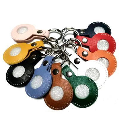 Suitable for Apple AirTag/airtags leather case with adjusta