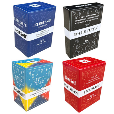 Intimacy Deck by BestSelf Romantic Couple Game Cards