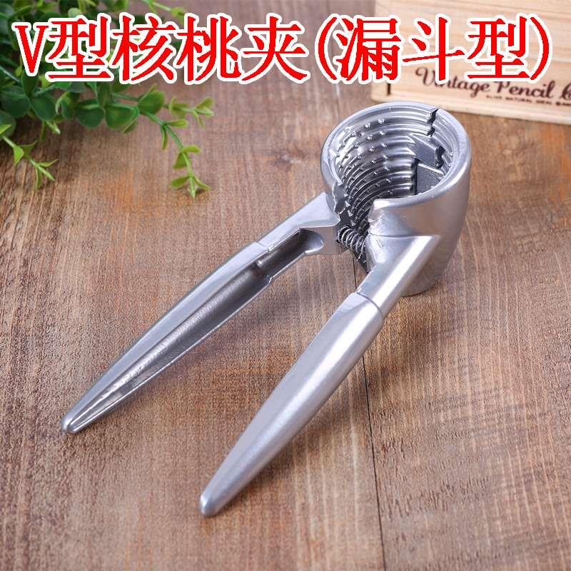 山核桃夹剥核桃工具山核桃钳不锈钢色器剥壳大小开核桃器坚果神器