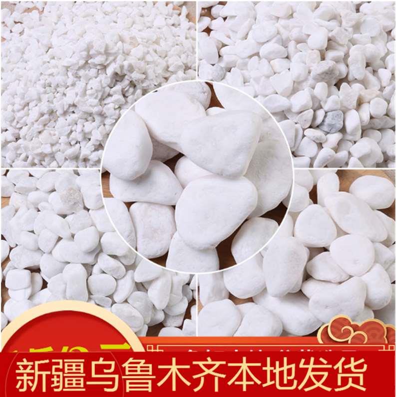 大小白石头子鹅卵水草鱼缸造景庭院落铺路水池花园艺别墅盆栽装饰