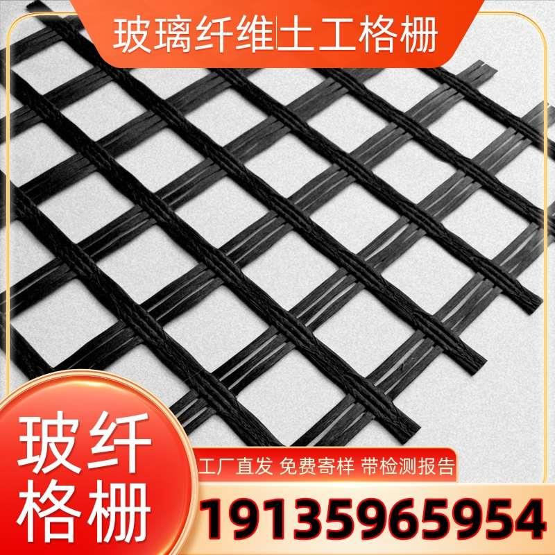 玻璃纤维土工格栅 EGA50kn 80kn  100kn G2011 沥青路面白改黑
