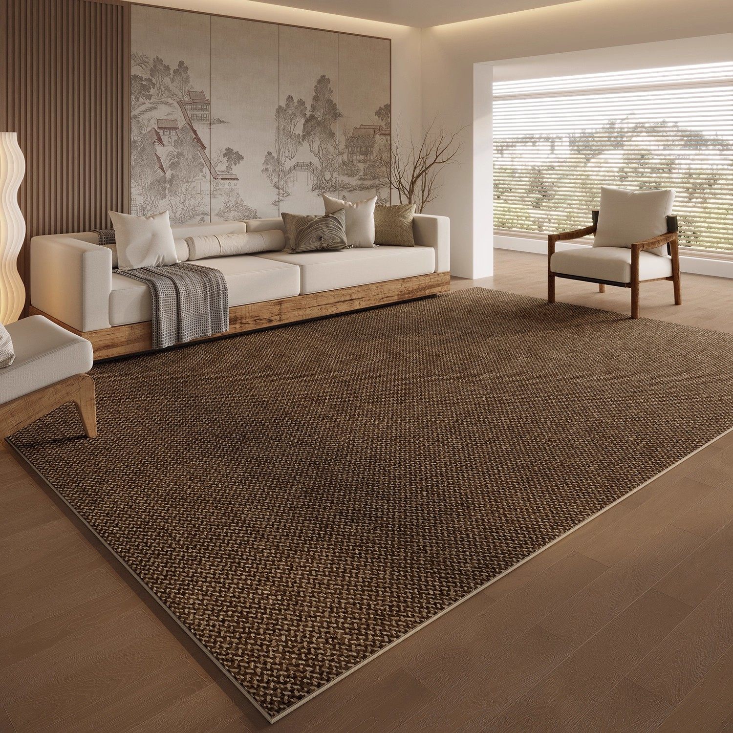 德国仿剑麻地毯客厅2025新款
