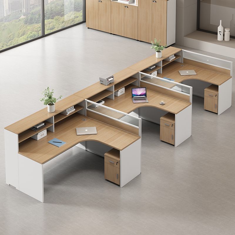 办公桌简约现代屏风隔断