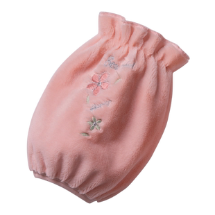 1/2/3双-可爱短款袖套女冬季防污工作羽绒服套袖学生上班护袖手袖