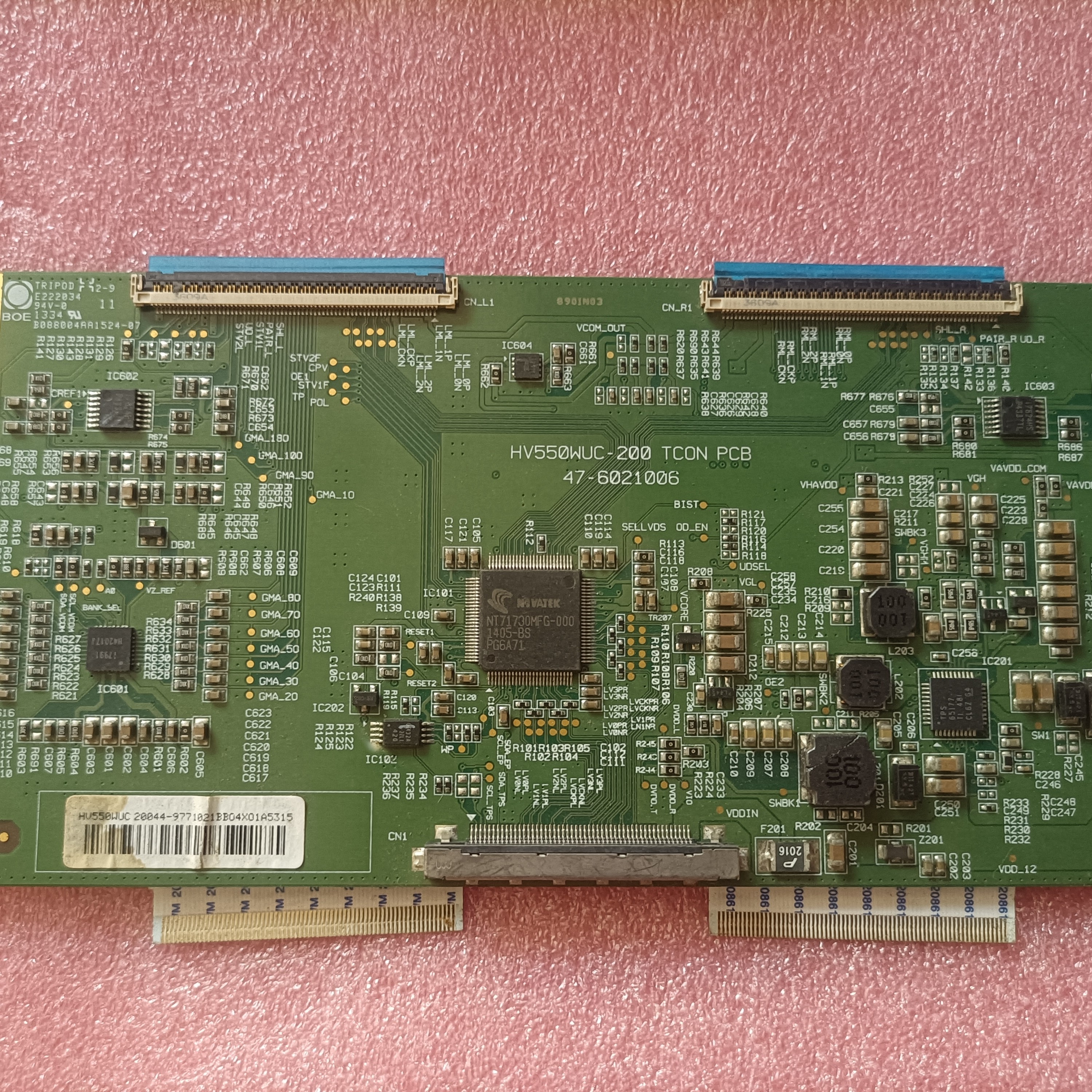 原装康佳LED55M5580AF LED55U60逻辑板HV550WUC-200 47-6021006