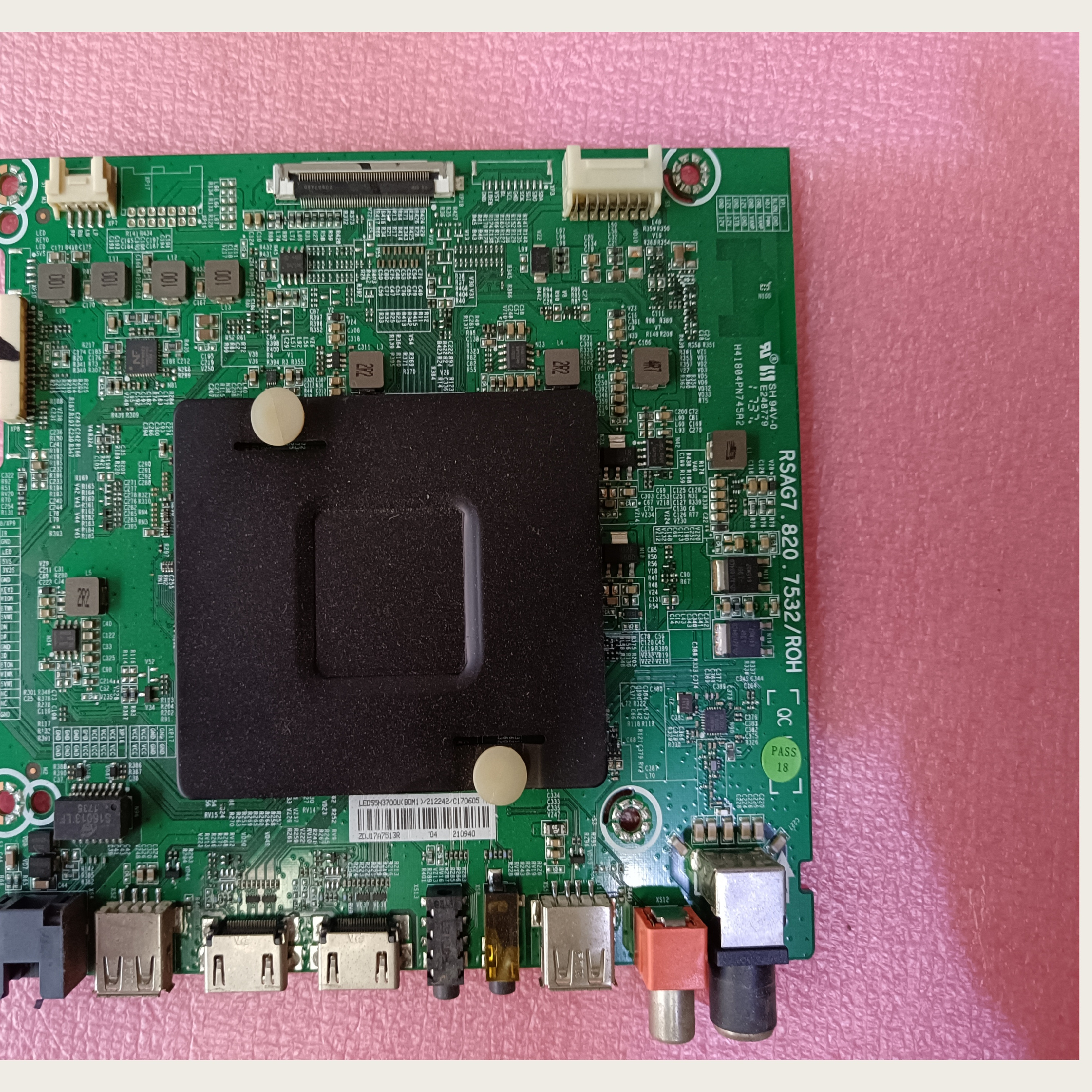 原装海信LED 43N39U/49/50/55/60N3700UA主板RSAG7.820.7532屏选