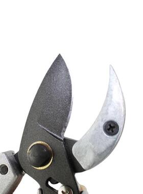 五金园林具果枝剪剪子省力柄家用灰红沾塑园IAG工艺花枝果树修枝