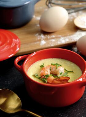 家用厨房双耳碗陶瓷烤400-600ml带盖汤防wzh10045烫蒸蛋布碗烘丁