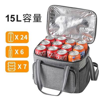 跨境热袋销手盒8076提牛津布保温量户外冰包大容午餐包饭手提袋