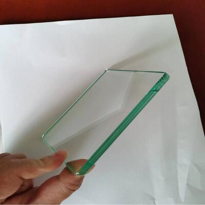 厂家玻直销浮法玻璃水波纹 4璃-15mm加超白玻璃101显示屏厚玻璃原