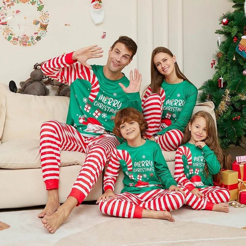 christmas Pajamas Matching Elegant family clothes Underwear