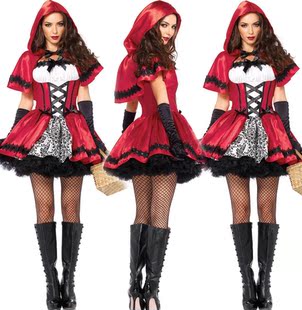 costume halloween little red riding hood ladies fancy dress
