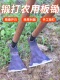 锄头手工锻打汽车弹簧钢板除草种地挖土种菜开荒松土老式 农用工具