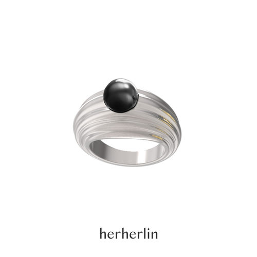 herherlin纯银轻奢小众个性戒指