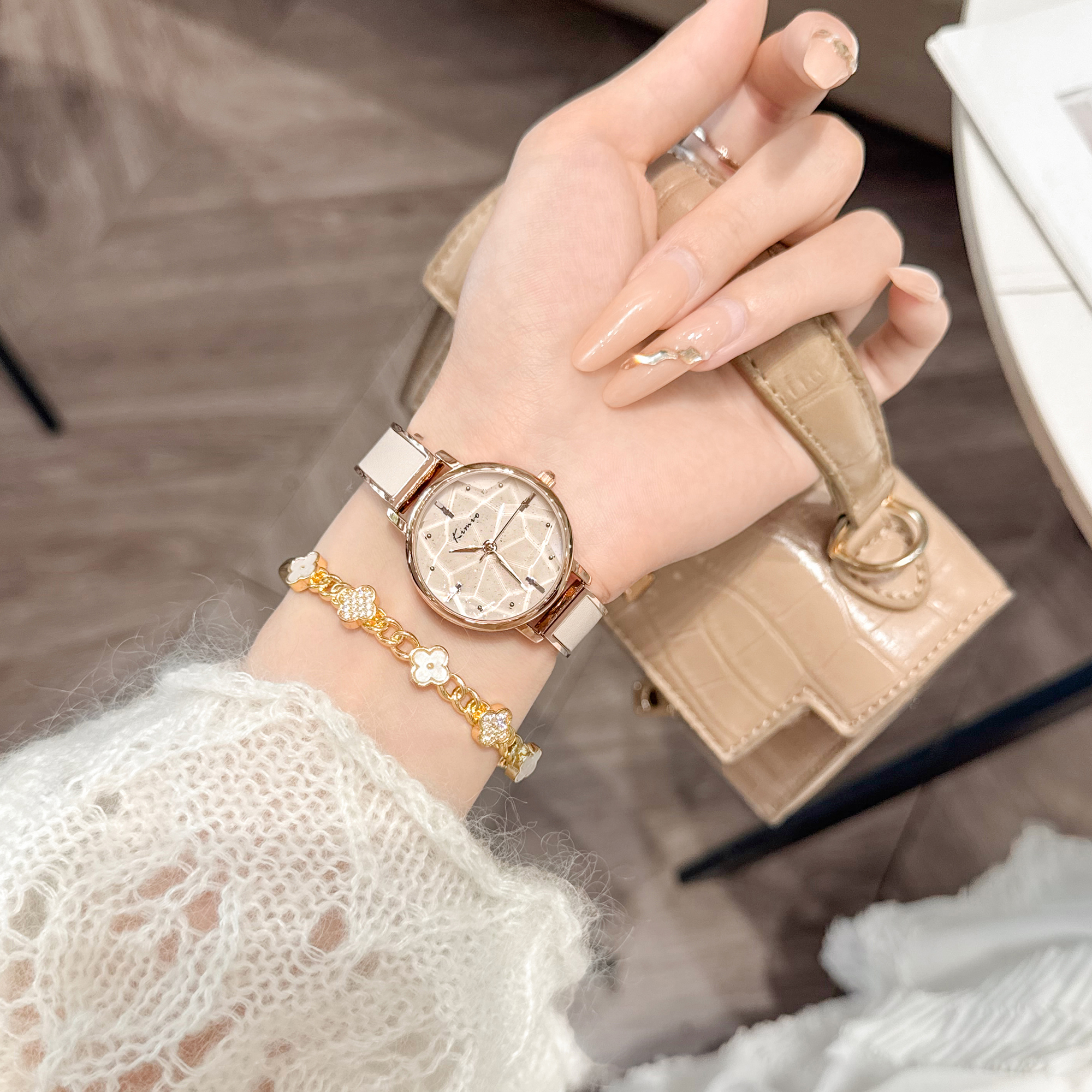 金米欧满天星女士女款手表