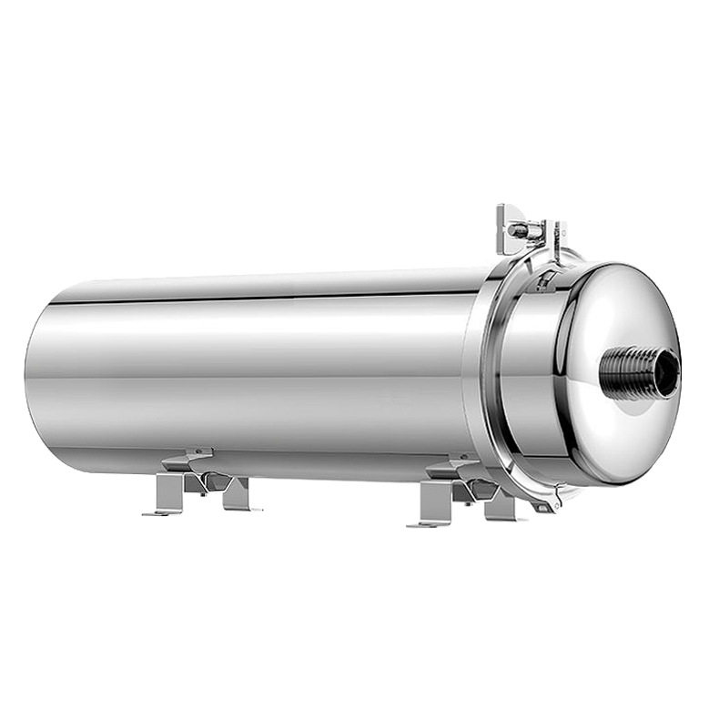 不锈钢净水器oem定制家用可拆洗卡箍外压pvdf超滤膜自来水过滤器