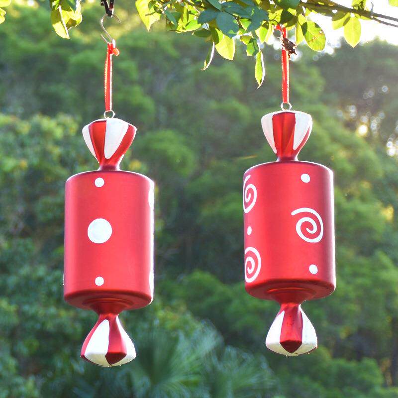 圣诞装饰用品台酒布吧婚庆装扮道具30052852C舞M红彩绘圣白诞糖果