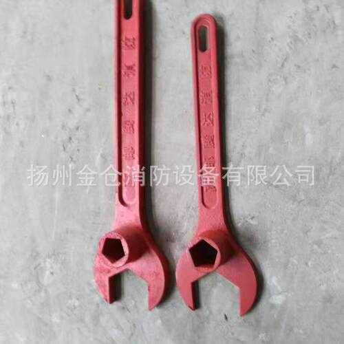 厂家加厚扳手 加度厚铸铁消消防扳手扳手高硬手快速防栓扳 地上栓