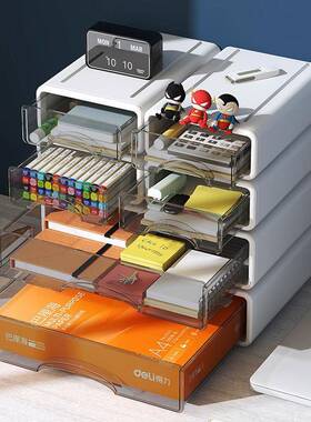 办JSNH705H公桌妆式具抽屉储物文盒化品整理盒子杂物书桌置物架桌