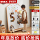 nanx儿童画板实木双面磁性写字板幼儿园涂鸦可移动宝宝家用小黑板
