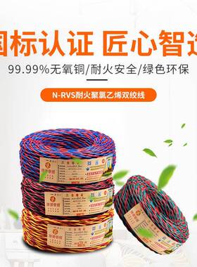 N-RV2*05/0.75/1/1.5/2.禅诚电缆.5/4/6平方耐火 电花S线纯铜铜芯