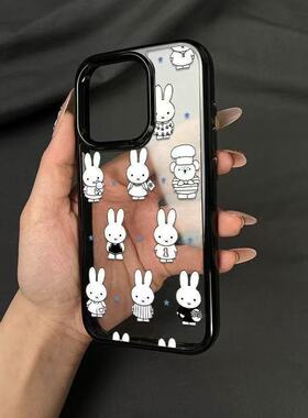 菲Pho6苹果omax1透明1黑S防摔百变米兔适用于ine115pr手机壳31框X