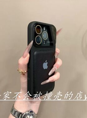 个秒变1大视窗用op机壳17px高级感5/4气垫性7适iPhne16ro手roma11