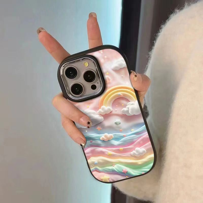 虹棉糖VO9手机18/17t00/3/S彩花IVS1壳SS可爱Y2i/Y78Y5Y53S防摔16