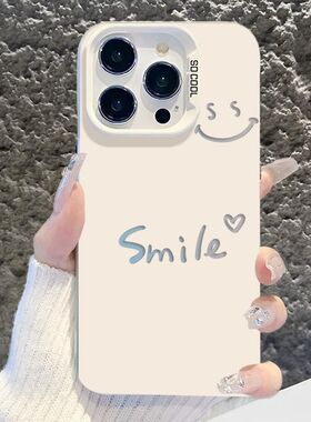约笑脸适用苹1ox手壳11413防摔1x小简果6prma机5彩银高级2Proma众