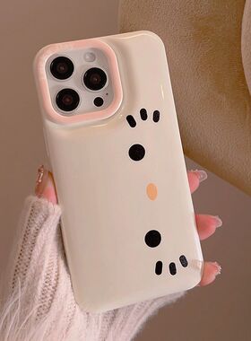 可爱包苹3ion1511猫脸14rmax韩面壳适用果1手机壳Phe软胶软萌猫po