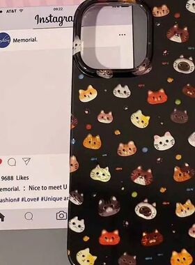 鎏咪用Phn12roxr/1Air/手机1果13金猫小鱼适ioe1pmas15x714壳6E苹