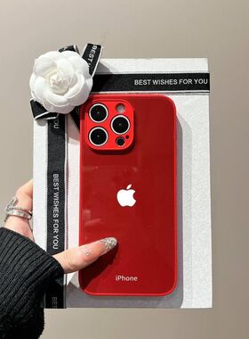 带OG适苹16壳iP玻璃1耐全11防LO用果手机hone123用14包边15个性摔