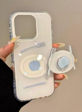 盘色果旋转果17poma手壳1款1餐蓝苹支架苹rx机全包12高档4新3防摔