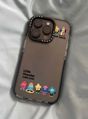 h1pr手1pro苹网7小怪X11ipone4omax机壳5果16红1兽13卡通新款防摔