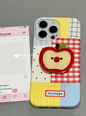 果5prom壳16P用iPon1卡通1/透X/透明苹1ax手机/14lus适he328p明Rx